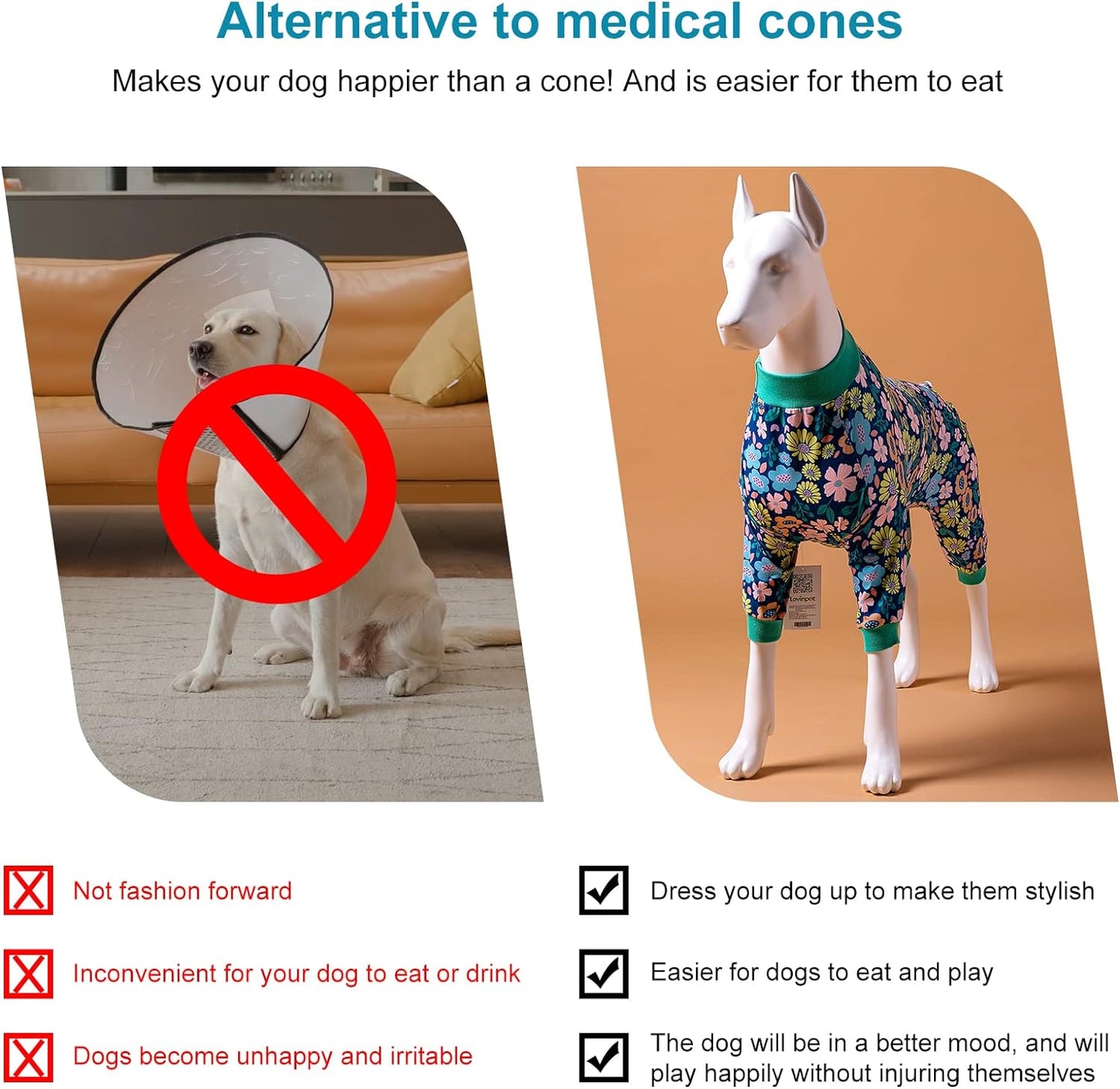 Onsie for Dog after Surgery Big Dogs, Big Dog Clothes, Post Surgery Onesie, Lightweight Fabric Pitbull Dog Pullover Pajamas, Puppy Pajamas, Pitbull Clothes, Blue Green L